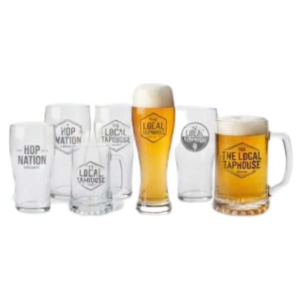 Custom Beer Glasses & Mugs