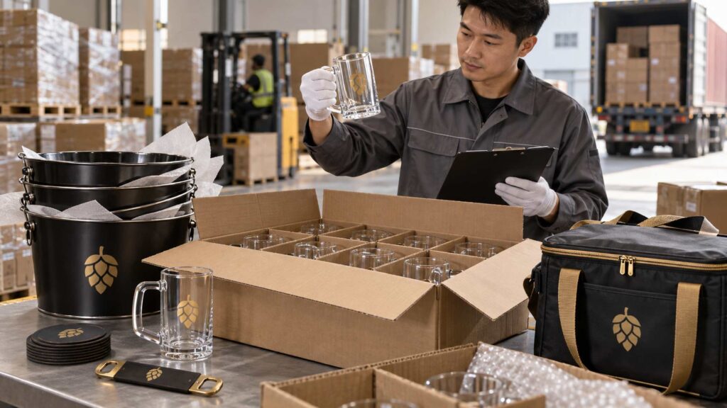 beer-promotional-products-quality-inspection-shipping