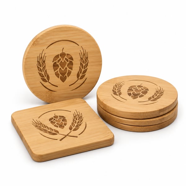 custom-wood-bamboo-coasters