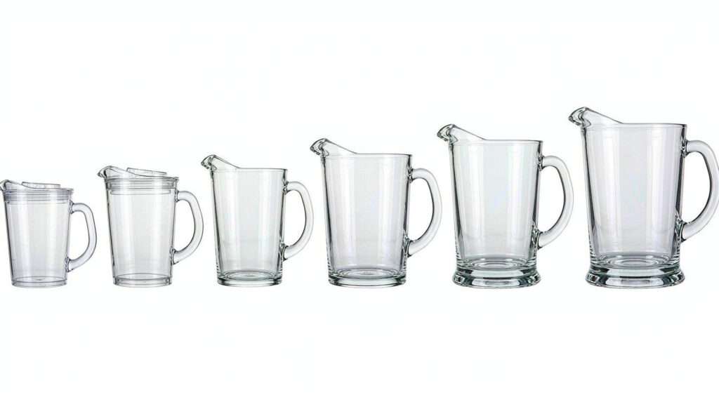beer pitcher sizes